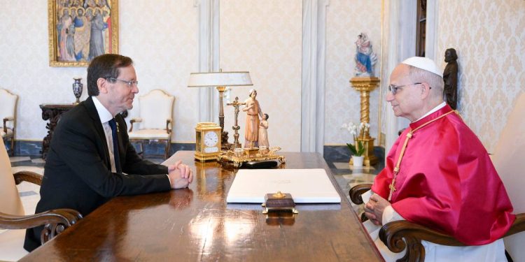 Herzog con Papa Leone XIV