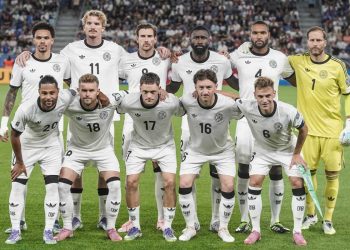 La formazione della Germania (Foto Ansa)