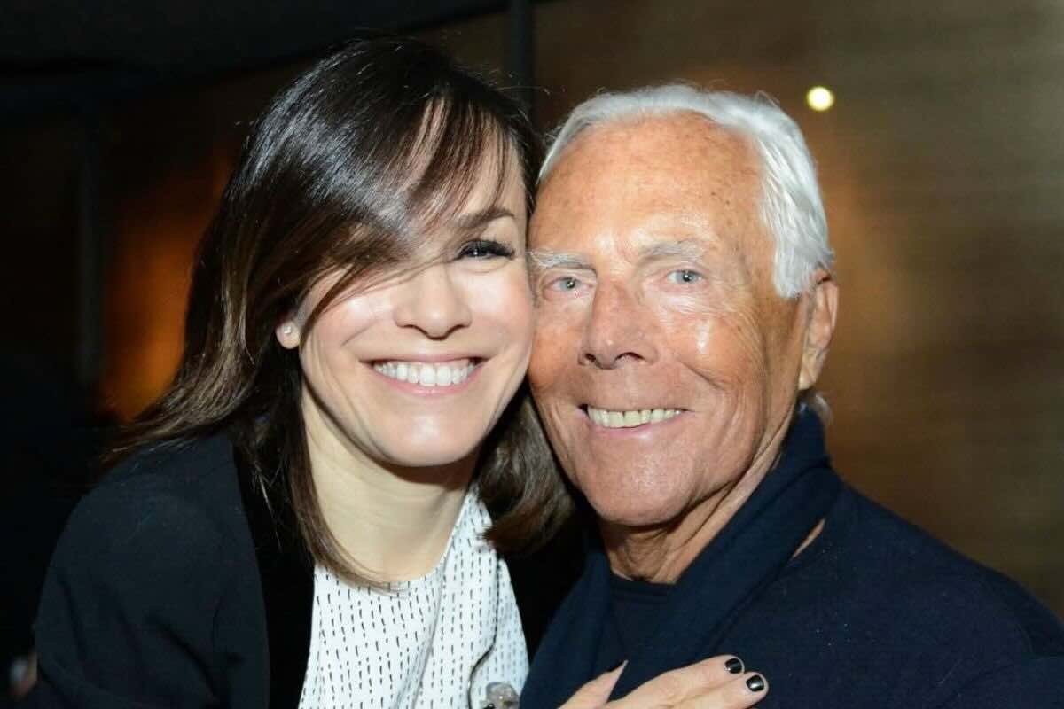 giorgio armani imparentato con lei