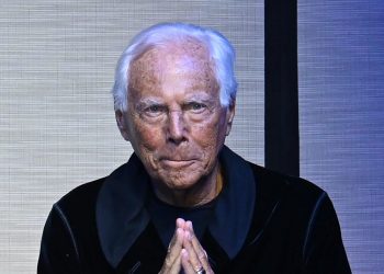 Giorgio Armani (Ansa)