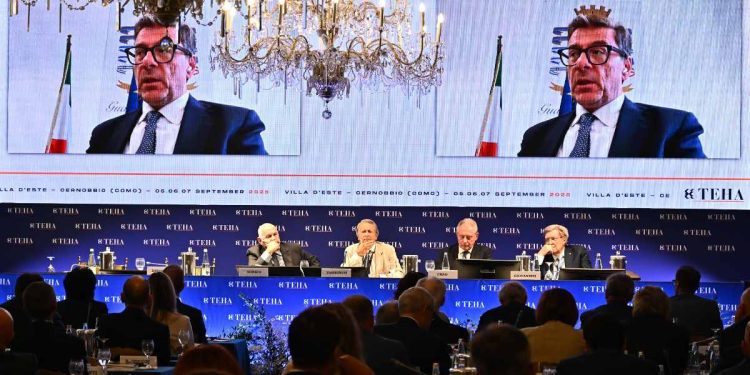 Giorgetti a Cernobbio