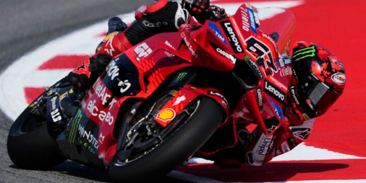 Pecco Bagnaia al GP di Catalunya (Foto: Web)