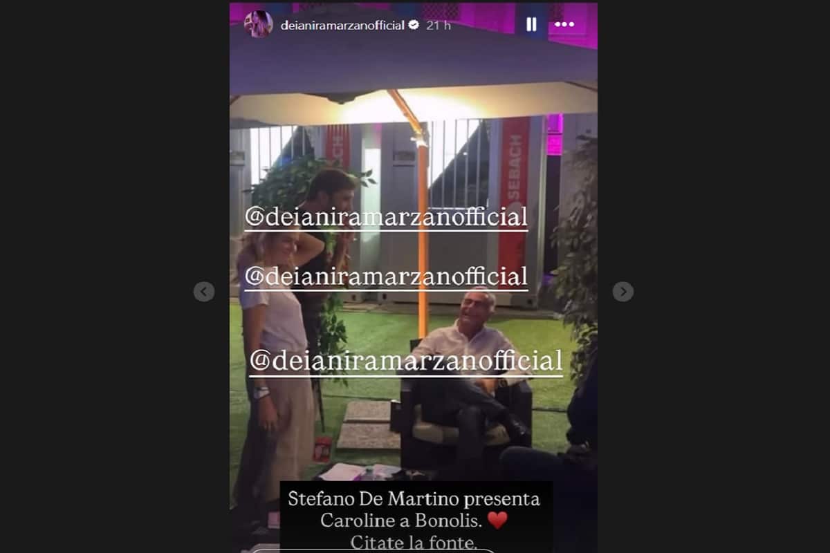 caroline tronelli e stefano de martino presentazioni