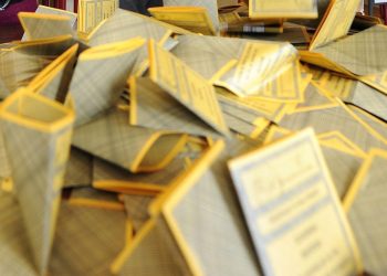 Spoglio elettorale (ANSA/ ALESSANDRO DI MARCO)