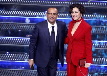 Carlo Conti e Francesca Vaccaro