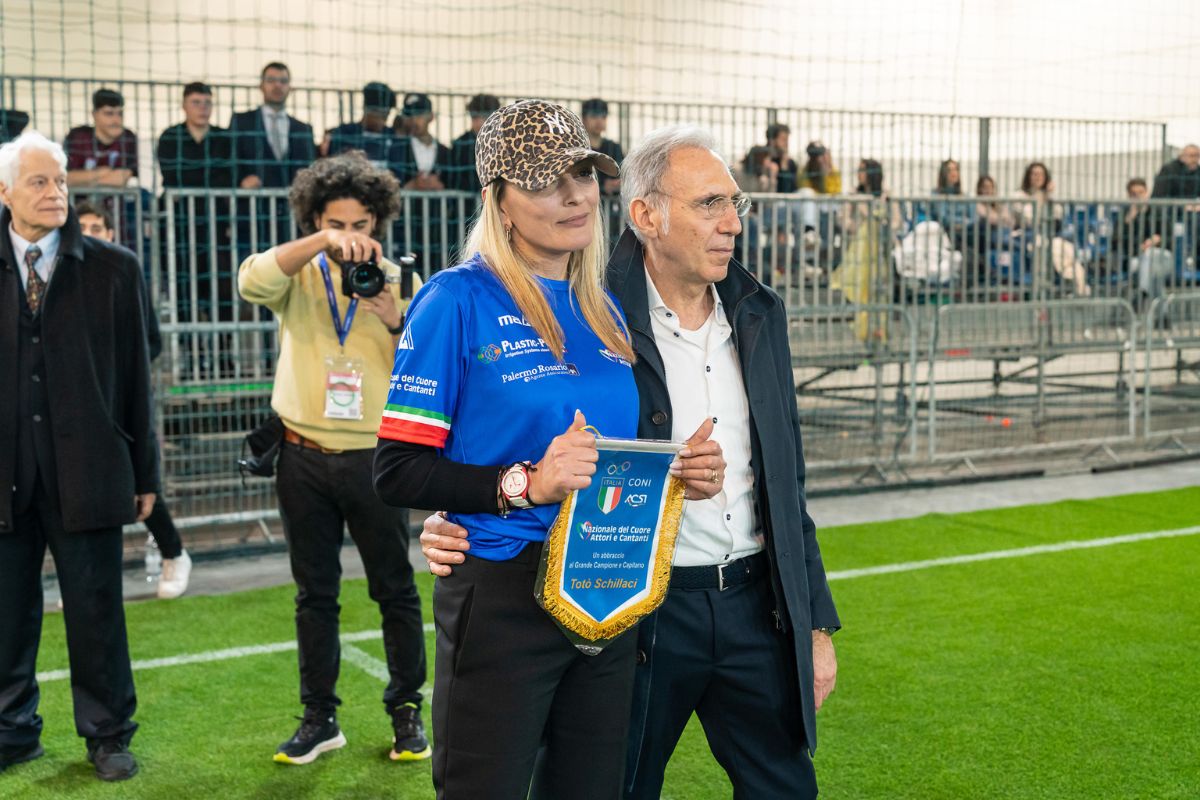 Barbara Lombardo, vedova di Totò Schillaci 