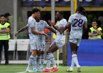 L'Udinese fa festa a San Siro (Foto ANSA)