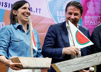 Elly Schlein e Giuseppe Conte (Foto: ANSA)