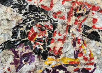 Franco Corbisiero, "Via Crucis" (foto dalla pagina Facebook di F. Corbisiero)