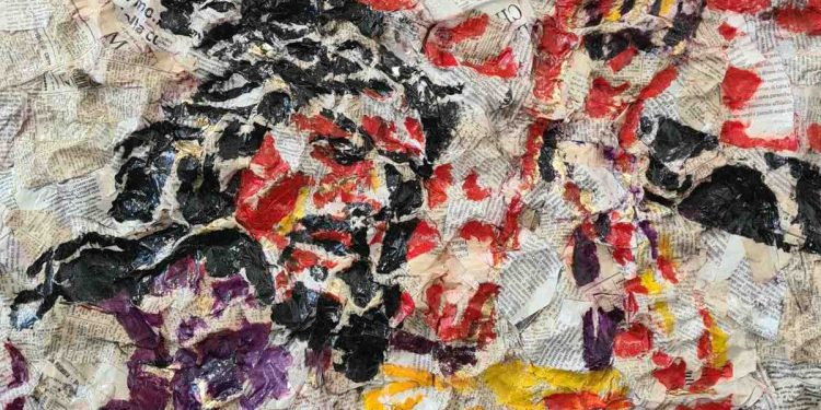 Franco Corbisiero, "Via Crucis" (foto dalla pagina Facebook di F. Corbisiero)