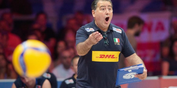 Ferdinando De Giorgi, CT dell'Italvolley maschile (Foto ANSA)