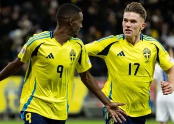 Isak e Gyokeres con la nazionale della Svezia (Foto: Web)