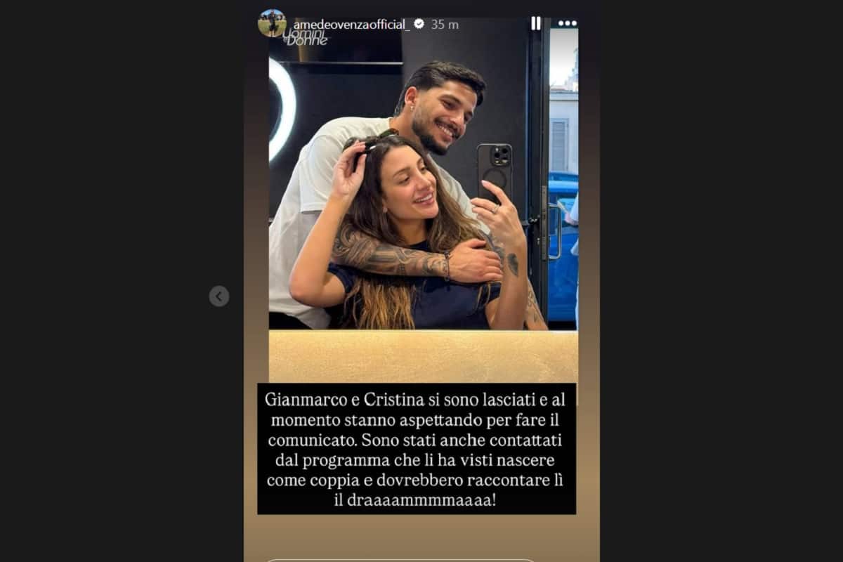 gianmarco steri e cristina ferrara ospiti a uomini e donne