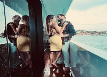 Delia Duran e Alex Belli