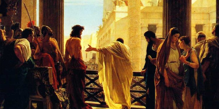 Il dipinto Ecce Homo di Antonio Ciseri