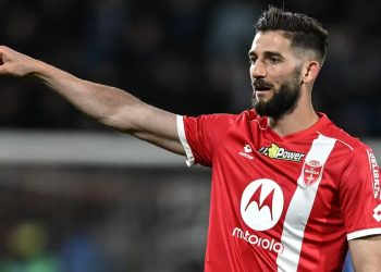 Roberto Gagliardini con la maglia del Monza (Foto: Web)