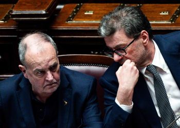 Calderoli e Giorgetti