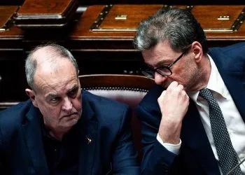 Calderoli e Giorgetti