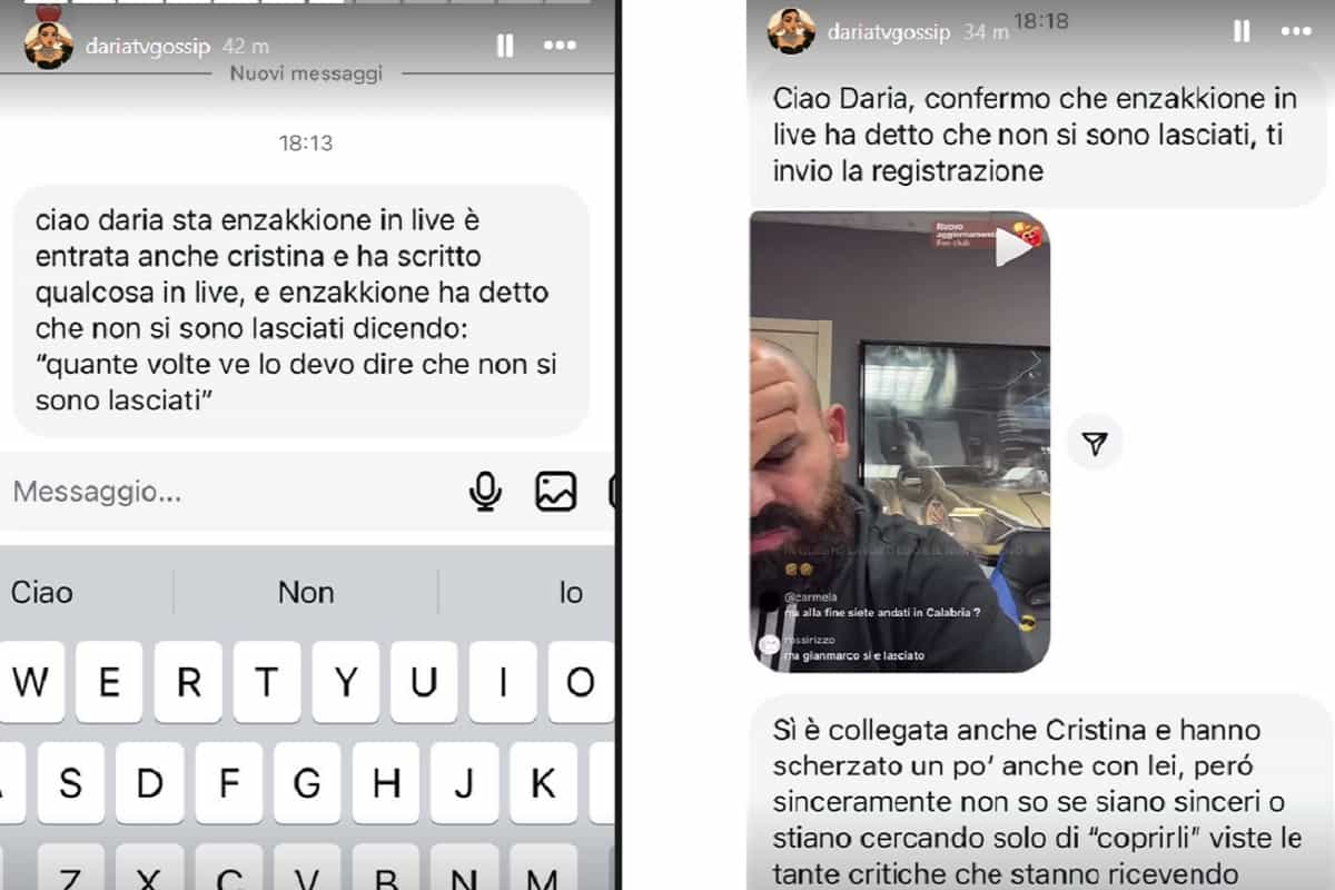 gianmarco steri e cristina ferrara crisi uomini e donne