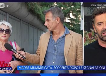 Madre mummificata a Bergamo (Foto: La vita in diretta)