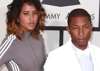 Pharrell Williams e la moglie (Foto: Web)