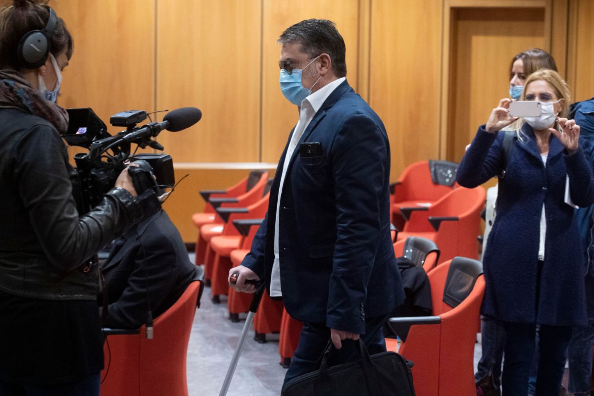 Antonio Ciontoli al processo per la morte di Marco Vannini