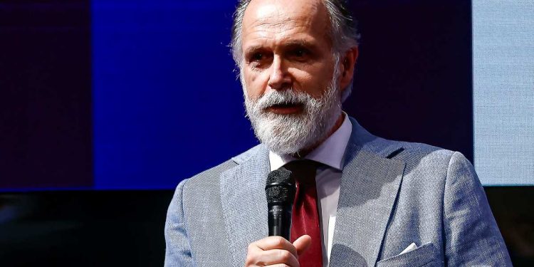 L'Ad della Rai Giampaolo Rossi (Ansa)