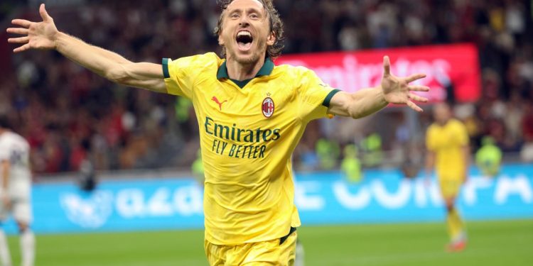 Modric esulta dopo il gol - Ansa - 2025