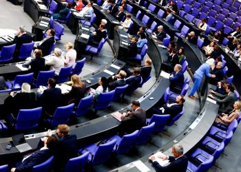 Germania, Berlino. Seduta del Bundestag (Ansa)