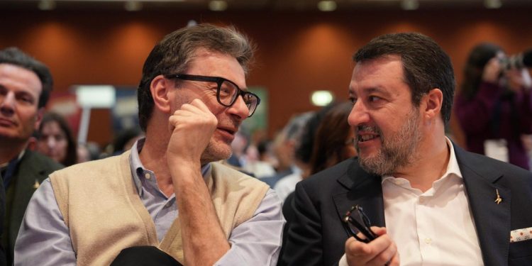 Giorgetti e Salvini