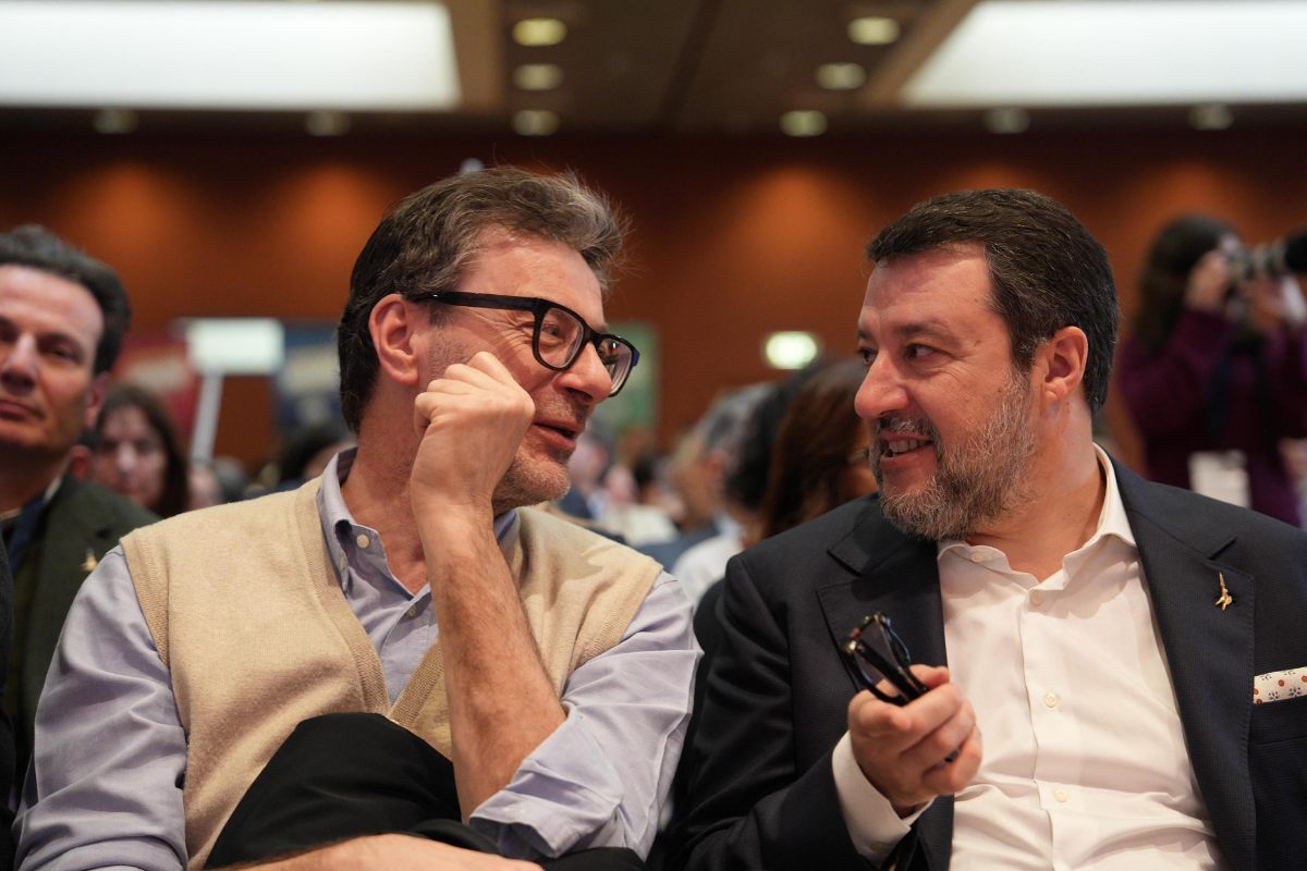 Giorgetti e Salvini