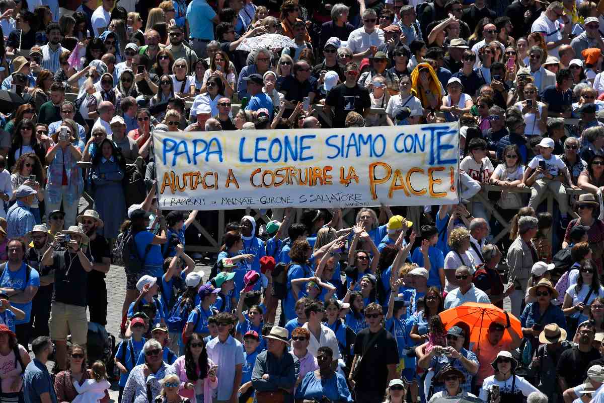 Pace con Papa Leone