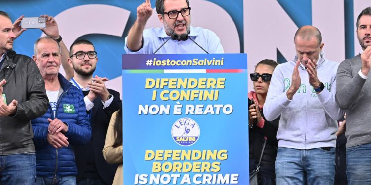Salvini a Pontida
