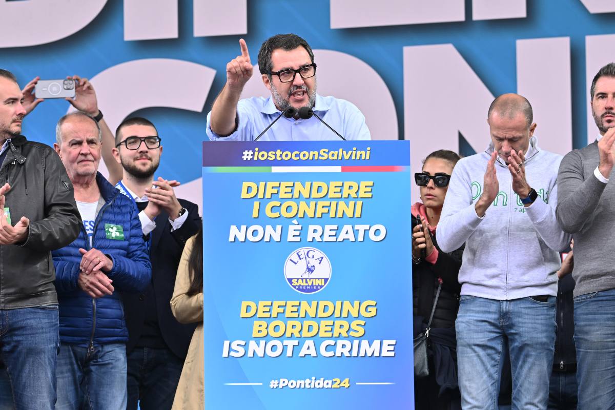 Salvini a Pontida