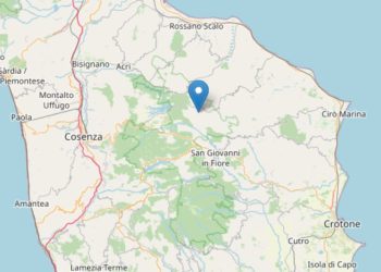 Terremoto oggi a Cosenza