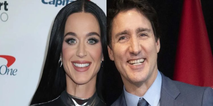 Katy Perry e Justin Trudeau