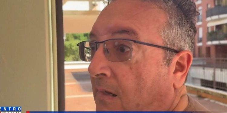 Pierina Paganelli, il figlio Giovanni Saponi (Foto: Dentro la notizia)