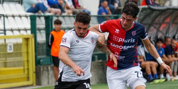 Leonardo Piran in Pro Vercelli Virtus Verona (da facebook.com/ProVercelli1892)