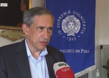 Università Pisa, il rettore (Foto: Sky)