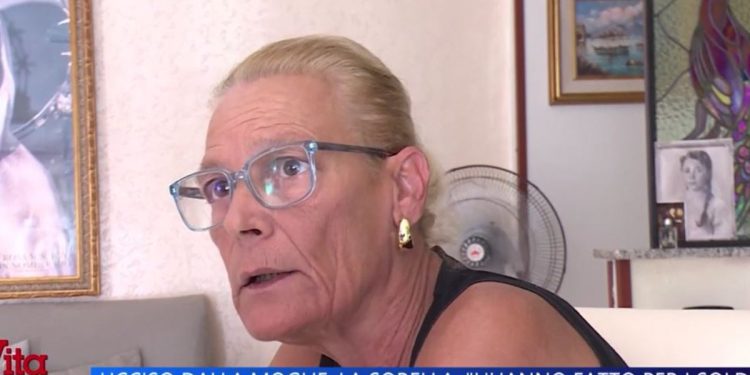 Ciro Rapuano, la sorella (Foto: La vita in diretta)