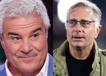 Pino Insegno, Paolo Bonolis, collage