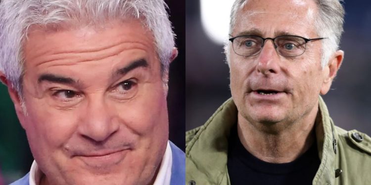 Pino Insegno, Paolo Bonolis, collage