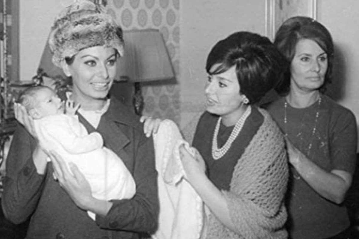 Sophia Loren e Alessandra Mussolini