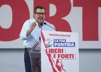 Salvini a Pontida 2025