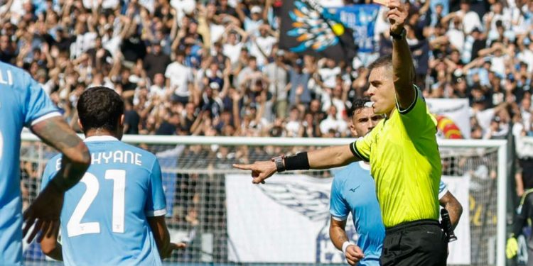 Belahyane nel derby di Roma (Foto: Web)