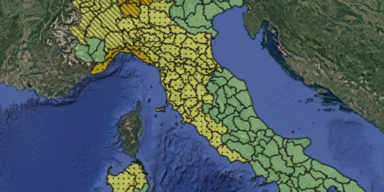 Allerta mete oggi, 22 settembre 2025