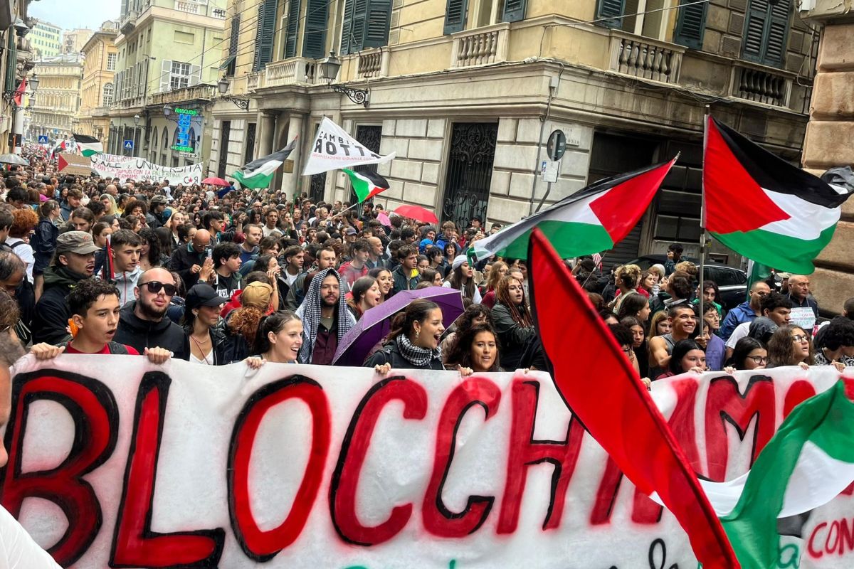 Sciopero generale a Genova