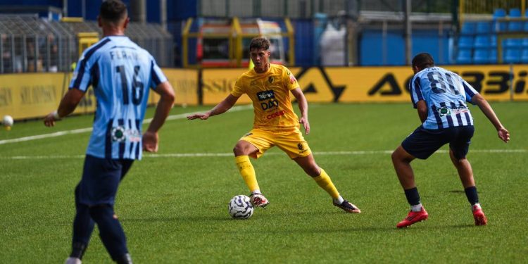 Muca in azione col Trento (actrento.com)