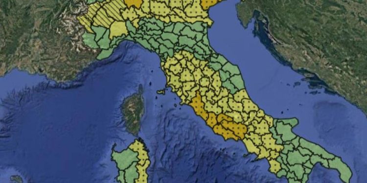 Allerta meteo (Foto: Protezione Civile)