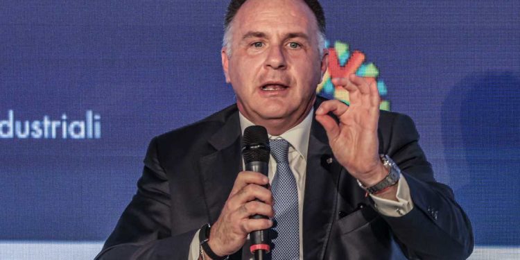 Emanuele Orsini, presidente di Confindustria (Ansa)